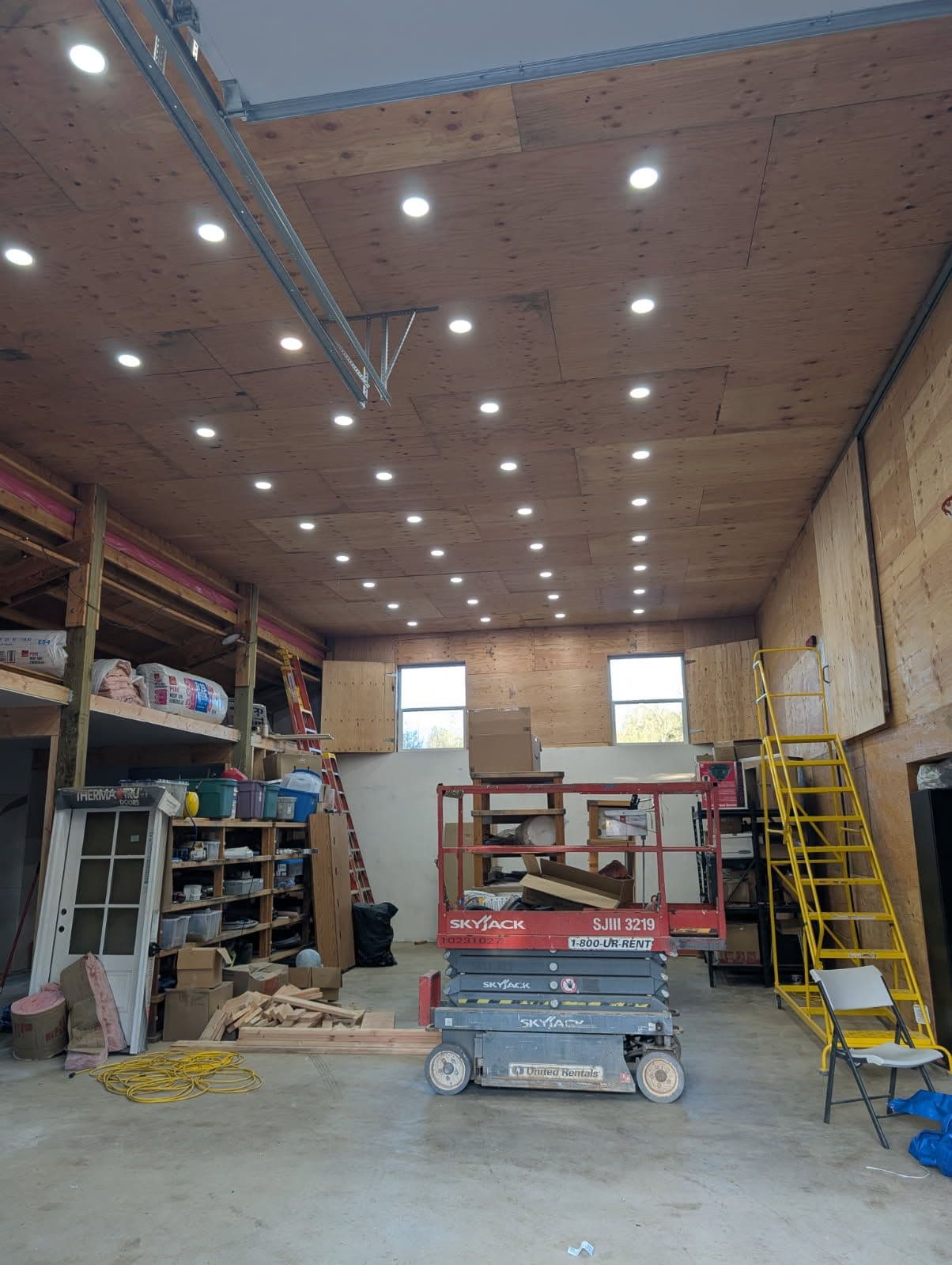 Modern Lighting in a Functional Workshop image