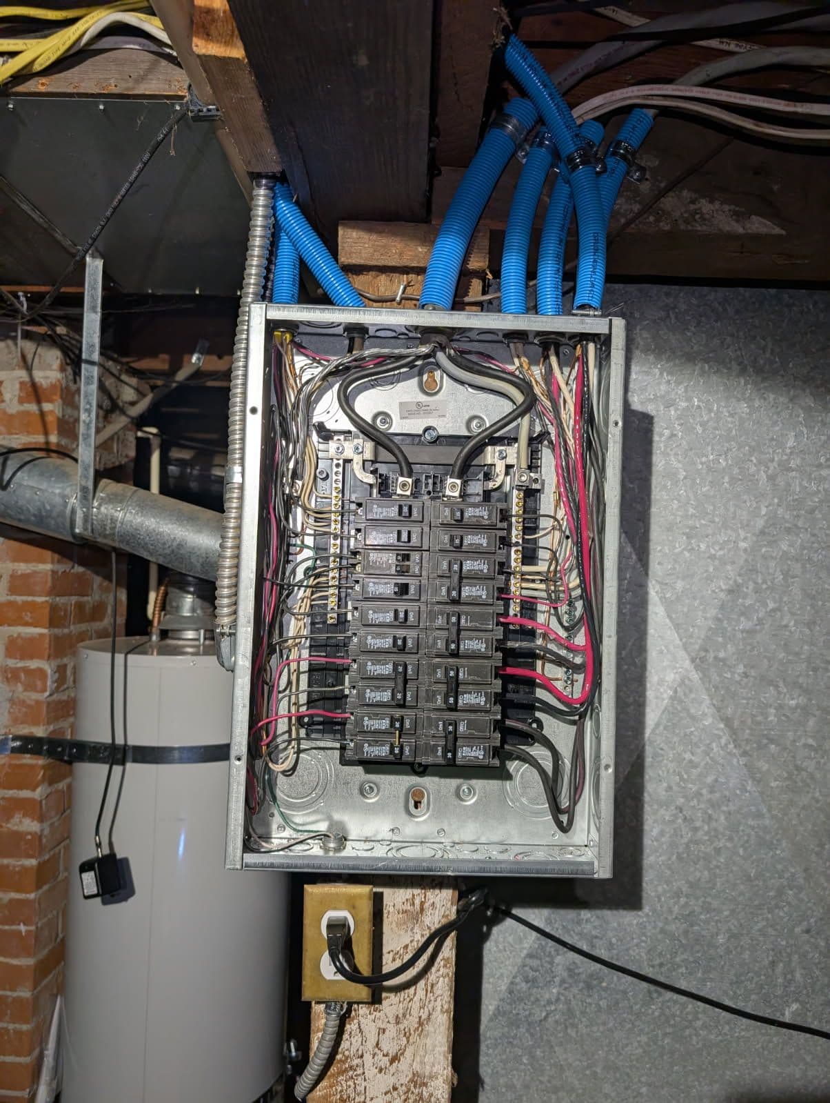 Neat and Efficient Electrical Panel Upgrade image